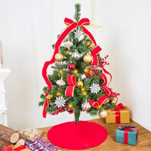 Christmas 2025 Table Xmas Decor Luxury Mini Spruce Artificial Christmas <b>Tree</b> 45cm/60cm/120cm/150cm/180cm Solvent Resistant LED - Product Image 2