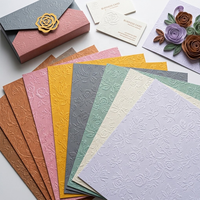 Papier texturé gaufré de luxe 120-350 g/m² en gros pour emballage de boîtes rigides et emballage cadeau haut de gamme