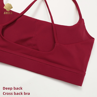 Ensemble 5 pièces CNSHELL : Soutien-gorge dos croisé, débardeur, legging évasé avec poches latérales – Idéal Yoga, Tennis, Activités de plein air et Gym