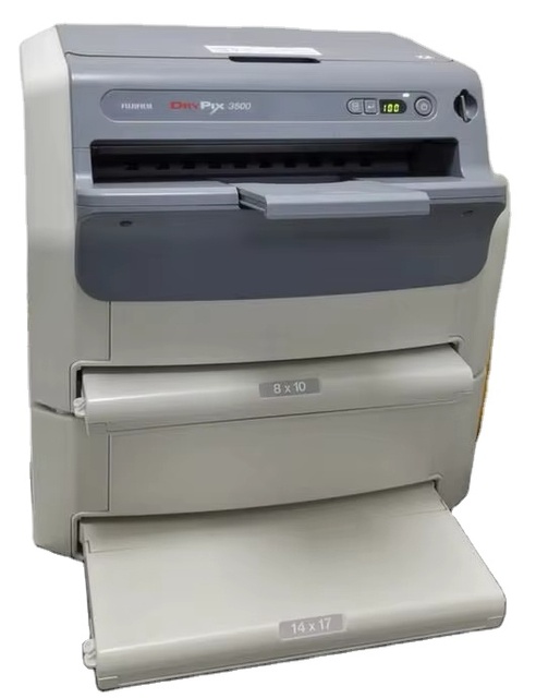Original New Fuji DRYPIX 3500 Medical X-Ray DR CT Dry Imaging Film Printer Radiology Equipment Stock 50 Sheets/Hour