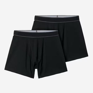 Wholesale Mens Underwear Cotton Stretch Seamless <b>Boxer</b> Briefs Trunks Low Moq <b>Custom</b> men's Underwear - Product Image 4