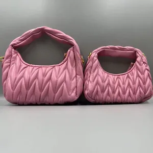 MM 111117 2024 Mini sacs à bandoulière en PU de haute qualité de marque Designer <span class=keywords><strong>Hobo</strong></span> Purse and <span class=keywords><strong>Handbags</strong></span> for Ladies