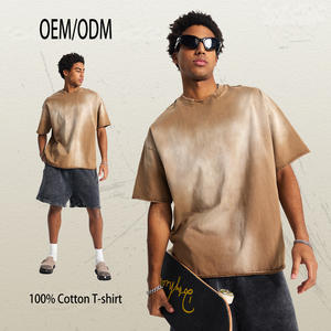 Camiseta de Lujo Personalizada de Alta Calidad, Camiseta de Algodón con Hombros Caídos, 305 g/m², Gruesa y Pesada, Formal, 100% Algodón - Product Image 2