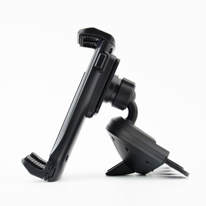 Support de voiture à gravité réglable en hauteur pour tableau de bord, en plastique, pour téléphone et tablette de 4 à 12 pouces, universel, à fixer dans le lecteur CD - Product Image 5
