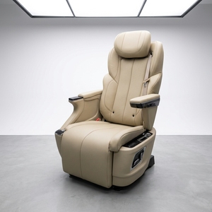 Asiento de Capitán para MPV Empresarial con Función de Carga Inalámbrica Opcional, Cuero Nappa Premium para Mejora de Vans de Lujo - Product Image 1