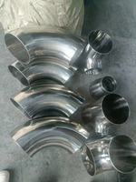 Coude industriel sans soudure à 45 degrés LR Sch40 A234 WPB DN125 pour systèmes de refroidissement d'eau CVC