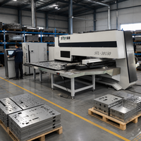 Machine de poinçonnage à tourelle CNC automatique en acier inoxydable avec une capacité de 30T à haut rendement pour la fabrication de métaux de précision