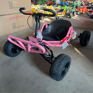 Ngoài trời 90CC 2 thì xăng điện 35-50km/h dành cho người lớn off-road Kart 4 inch 6 inch lốp trôi núi đi karts với kéo bắt đầu - Product Image 4