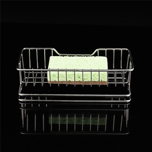 304 Stainless Steel Modern Wall-Mounted <b>Kitchen</b> Sink <b>Rack</b> Dishwashing Cloth Storage Detergent Drain Eco-Friendly for Hotel Use - Product Image 4