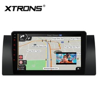 Autoradio Android 9 pouces 4+64 Go pour BMW X5 E53 1999-2006 Octa Core avec plusieurs thèmes d'interface utilisateur, 4G LTE intégré, EQ DSP XTRONS