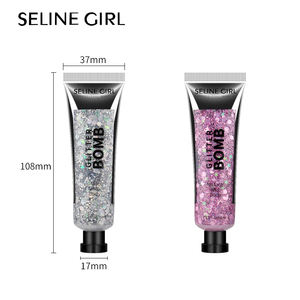 Sombra de Ojos Líquida con Purpurina en Gel de Larga Duración con Fragancia a Niebla Seline Girl, <span class=keywords><strong>Maquillaje</strong></span> <span class=keywords><strong>para</strong></span> Escenario y Discoteca - Product Image 6