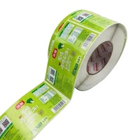 Rollos de Etiquetas Autoadhesivas de Papel Recubierto, Vinilo PVC, PET, PP, Tela Reflectante Magnética, Impresión CMYK con Forma Personalizada