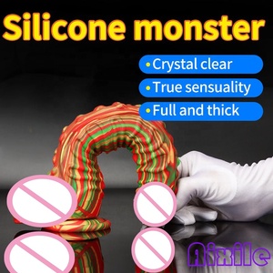 Dildo monstre en silicone, jouet anal, masseur de prostate, jouet sexuel pour hommes, femmes, couples, dildo animal pour stimulation du point G et de la prostate - Product Image 2