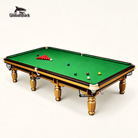 Table de billard snooker pleine grandeur, vente directe d'usine, usage commercial, club, maison, table de billard snooker en bois massif