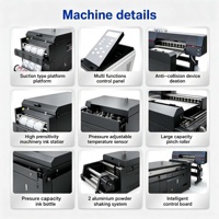 Imprimante DTF automatique KAWANIS A3, machine de transfert thermique portable de bureau avec prise en charge multicolore, nouvelle garantie d'un an