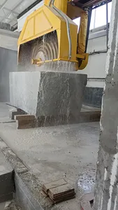 WANLONG Stone Machinery Bridge Multiblade Saw Cutter Granite Marble Stone Block Cutting Machine With SIEMENS Main Motor