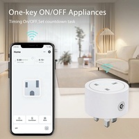 Prise murale intelligente WiFi SLS Tuya Matter UK 16A avec surveillance de la puissance, mesure de la consommation d'énergie, contrôle à distance via application