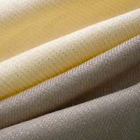 Automne mode 100% lin Jacquard hauts et pantalons fil d'or tricoté Technique filles Textiles de maison Stock de vente chaude