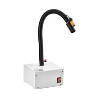 XSJ-SZ080X Pistolet souffleur électrostatique de table à flux d'air ionique photoinductif pour dépoussiérage, Garantie 1 an, Débit d'air 27 m/s, Puissance 30W