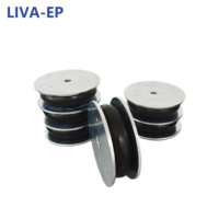 Amortisseur de vibrations en caoutchouc métallique, isolateur de vibrations, support anti-vibrations en caoutchouc pour pompe HVAC, ventilateur, générateur, compresseur