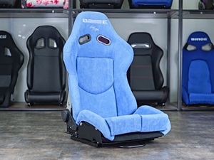 Offerta Speciale in Russia Coppia Universale di Sedili da Corsa Reclinabili GIAS LowMax in Tessuto Scamosciato Rosa Grigio e Fibra di Carbonio con Doppia Guida di Scorrimento - Product Image 4