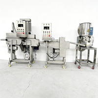 Machine à galettes de hamburger, petite machine automatique de formage de galettes de viande, machine à fabriquer des galettes de poisson