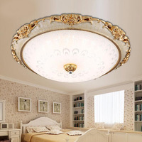 Plafonnier LED moderne et simple avec couvercle en verre, télécommande pour chambre à coucher, salon, balcon, couloir