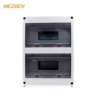 Outdoor waterproof IP65 24 ways electrical equipment distribution box ABS PC material db mcb box