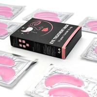 Patch pour les yeux en collagène rétinolé, masque pour les yeux en hydrogel de silicone pour les cernes, hydratant et éclaircissant