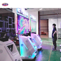 Machine de jeu interactive compacte à récompense par tickets, jeux interactifs à détection de mouvement pour salles d'arcade