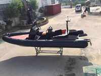 Hedia nouveautés Sport 650 bateau ponton gonflable à fond en aluminium épaissi 6.5m artisanat de jeu d'eau bateau gonflable