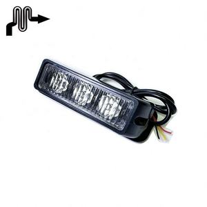 Nouvelle Arrivée Flash D'urgence Avertissement Barre De Voiture 3 Leds Clignotant Rgb Led Lumière Stroboscopique - Product Image 2