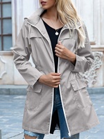 Blazer en Spandex Couleur Unie Printemps 2026 Style Européen et Américain Coupe Extracourte Col Boutonné