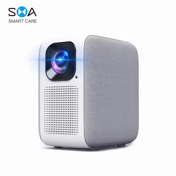 SMA Smart Care New Android Smart Wi-fi Mini Portable 4K 1080p Wireless Video Movie Office Home Smart Projector
