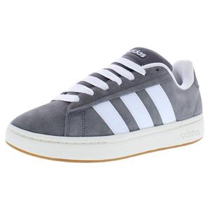 Scarpe Adidas Grand Court Alpha da Uomo Grigio Four Cloud White Off White Stile Walking - Product Image 1