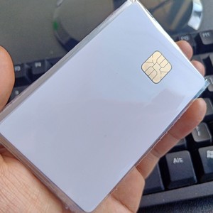 Sle5528 <span class=keywords><strong>Chip</strong></span> Tiếp Xúc Pvc Trắng <span class=keywords><strong>Chip</strong></span> Thẻ Thông Minh IC Khách Sạn Không Tiếp Xúc 4428 Trống - Product Image 4