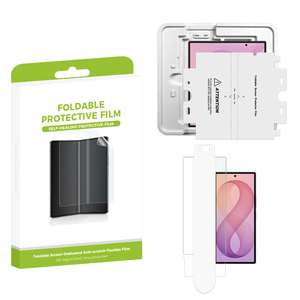 Technologie de pointe 2026 pour Galaxy Z Fold 8 : Kit de protection d'écran <span class=keywords><strong>2</strong></span>-en-1 avec plateau d'installation facile pour écran avant intérieur (TPU et film de verre) - Product Image 1