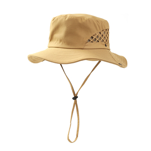 Mũ Xô Lưới Có Dây Rộng Vành Đi Bộ Đường Dài Câu Cá Chống Tia UV Chống Nắng Safari Unisex Boonie - Product Image 3