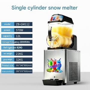 <span class=keywords><strong>Macchina</strong></span> <span class=keywords><strong>per</strong></span> Slushie ad Alta Produttività in Acciaio Inox, Affidabile, con 4 Ruote, Capacità Personalizzabile, Motore Silenzioso, Display Trasparente - Product Image 2