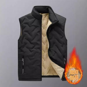 <span class=keywords><strong>Gilet</strong></span> da <span class=keywords><strong>Uomo</strong></span> con Imbottitura in Pile e Cotone Poliestere, Nuovo <span class=keywords><strong>Gilet</strong></span> Casual alla Moda e Caldo per l'Inverno, Giacca <span class=keywords><strong>Gilet</strong></span> da Papà - Product Image 2