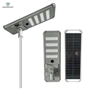 Lampione stradale solare All-In-One integrato ad alta potenza 20W 30W 50W ad alta efficienza solare a LED