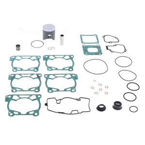 Top <b>End</b> Piston Kit: Cast 2-Stroke Piston 53,94 mm + Top <b>End</b> Gasket Kit - Product Image 1
