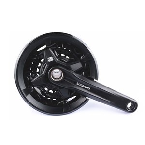 Shimano <span class=keywords><strong>Alivio</strong></span> MT210 2 pièces 170 mm 44-32-22T 40-30-22T 3x9 2x9 vitesses VTT Vélo de montagne Manivelle de pédalier Roue à chaîne - Product Image 3