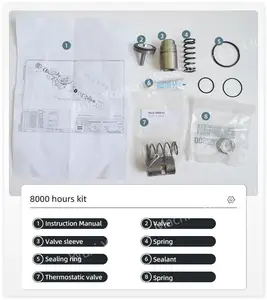 Peças do compressor de ar para substituição do atlas comparco, kit de válvula de retenção da parada do óleo 2901186400 2901-1864-00