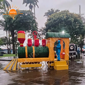 Centro De La Ciudad 3D Thomas estilo tren LED vehículo iluminación tema Parque de Atracciones decoración OEM vacaciones calle Decoración - Product Image 1