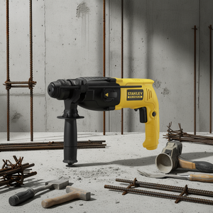 Martillo Perforador Stanley Fatmax de 1100W con Mandril de 13mm y Velocidad Variable para Perforación de Concreto - Product Image 3