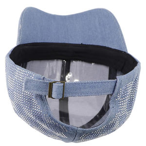 Casquette de baseball de haute qualité avec strass brillants pour femmes, chapeau tendance hip-hop, taille réglable, casquette de baseball fournie par l'usine - Product Image 3