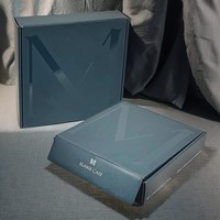 Boîtes d'emballage en carton écologiques recyclées personnalisées pour l'expédition de vêtements haut de gamme pour les petites entreprises en gros