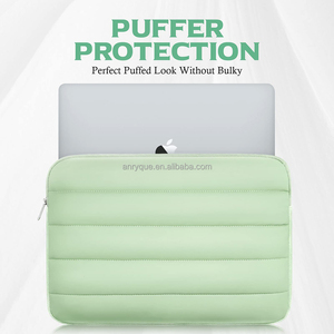Funda para portátil hinchada de 13 pulgadas para <span class=keywords><strong>Microsoft</strong></span> <span class=keywords><strong>Surface</strong></span> <span class=keywords><strong>Pro</strong></span> 9 <span class=keywords><strong>8</strong></span> X, funda para portátil de transporte para Macbook Air 13 13,6 <span class=keywords><strong>Pro</strong></span> 13 14 - Product Image 2