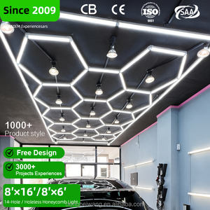 Éclairage de Travail LED Dimmable Portable et Fonctionnel RGB Étanche pour Garages de Stationnement Ateliers Automobiles Bureaux Hôtels AC - Product Image 1